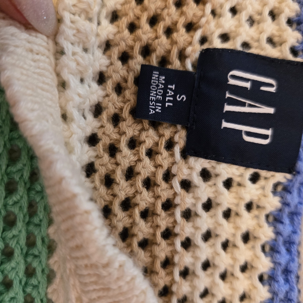 Gap Multicolor Striped Sweater - image 2